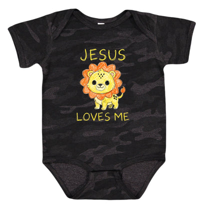 Jesus Loves me Baby Christian Jumpsuit - ClaimedbyGodDesigns