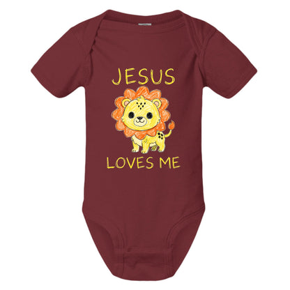Jesus Loves me Baby Christian Jumpsuit - ClaimedbyGodDesigns