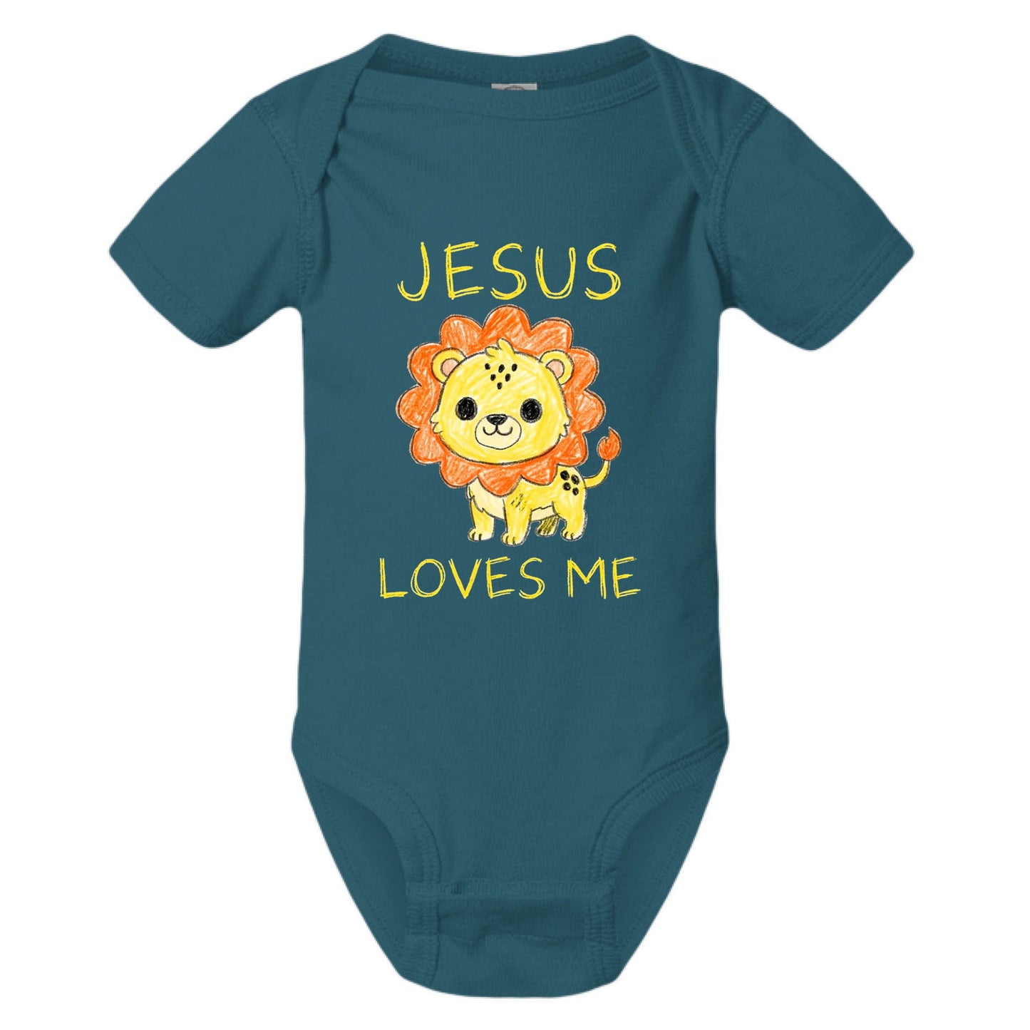 Jesus Loves me Baby Christian Jumpsuit - ClaimedbyGodDesigns