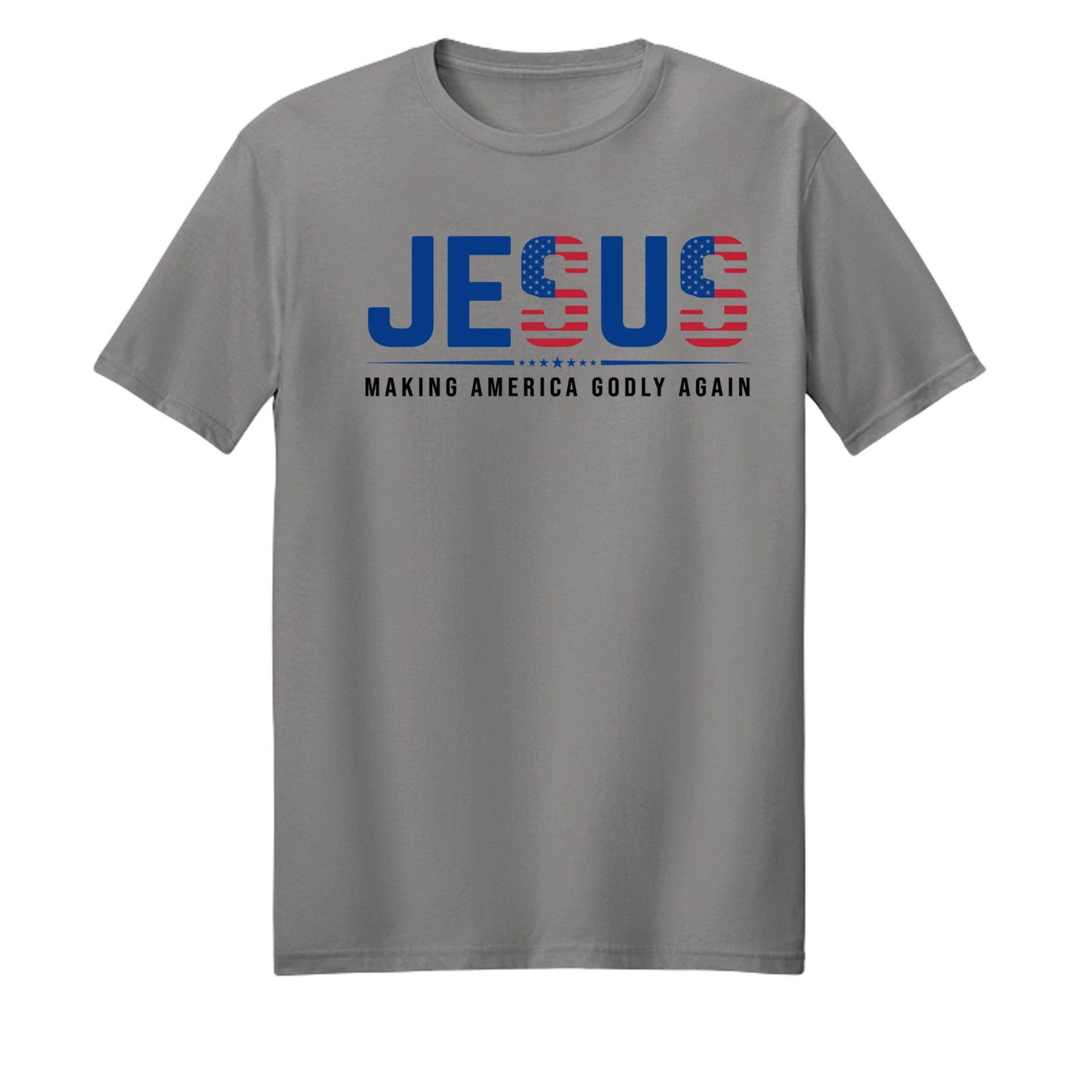 Jesus Making America Godly Again Christian American Patriotic Unisex T-shirt - ClaimedbyGodDesigns