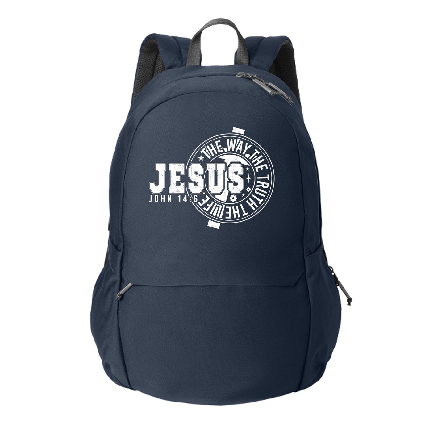 Jesus The Way The Truth The Life Christian Backpack - ClaimedbyGodDesigns