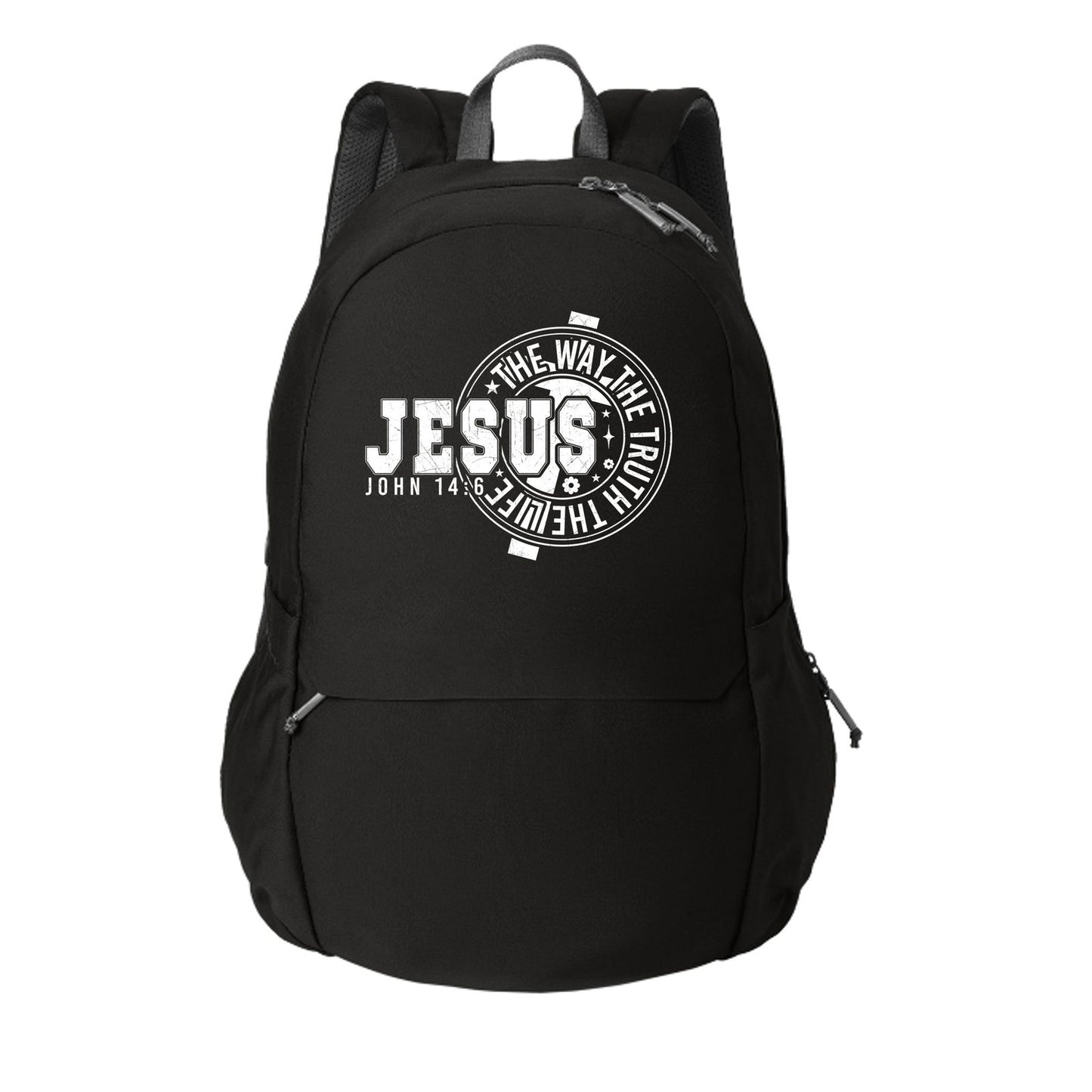 Jesus The Way The Truth The Life Christian Backpack - ClaimedbyGodDesigns