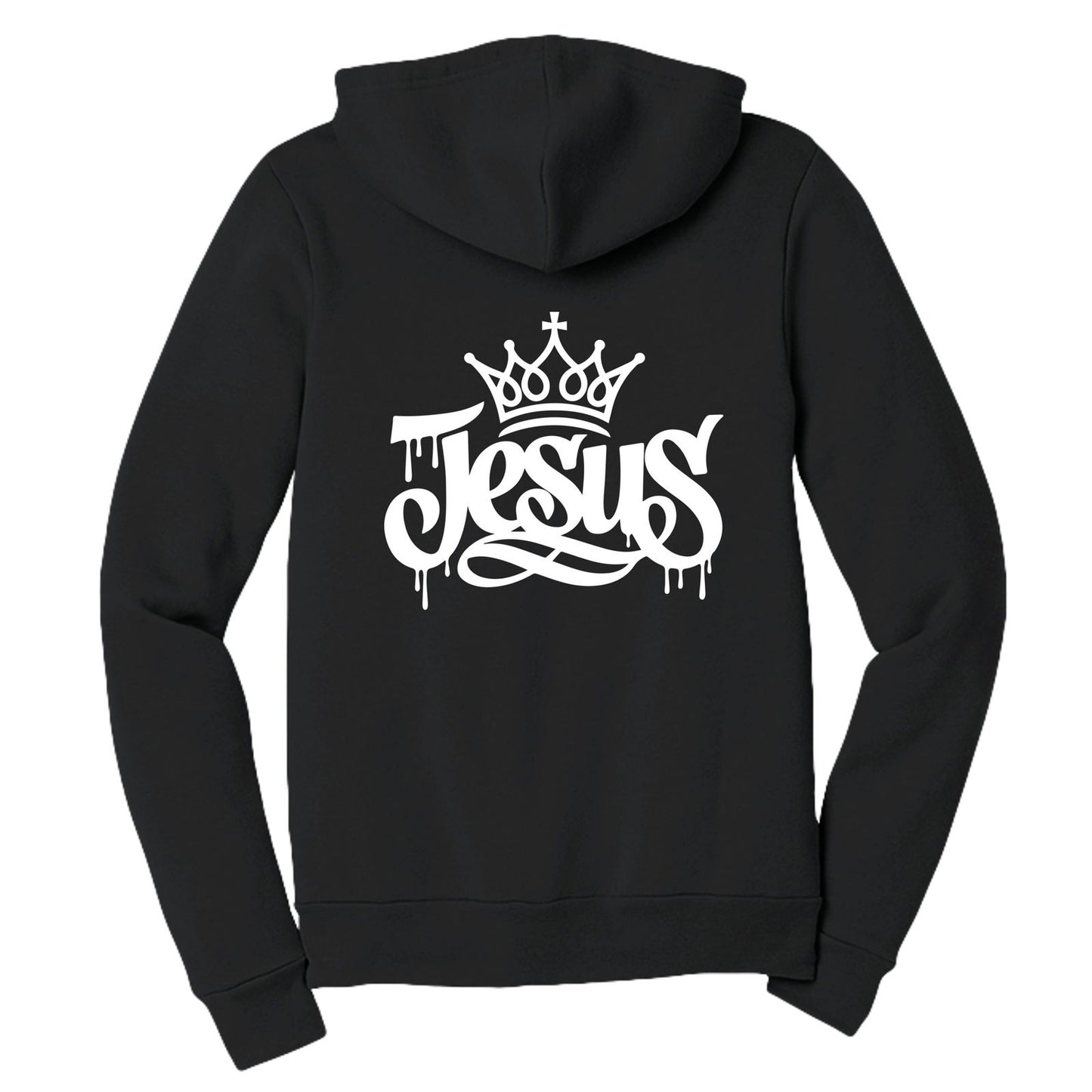 Jesus Unisex Christian Full-zip Hooded Sweatshirt - ClaimedbyGodDesigns