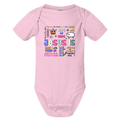 Jesus is Everything Christian Baby Jumpsuit - ClaimedbyGodDesigns