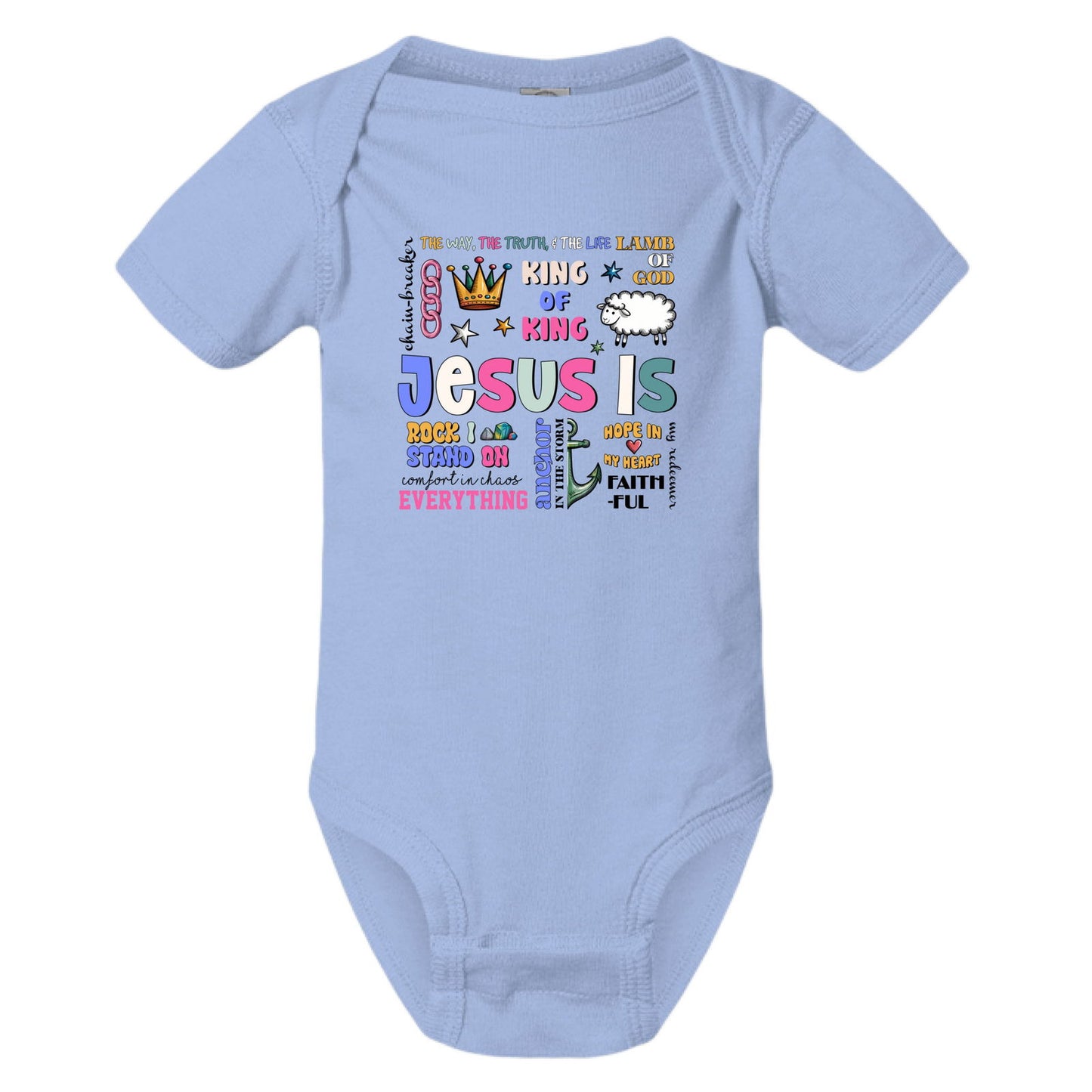 Jesus is Everything Christian Baby Jumpsuit - ClaimedbyGodDesigns