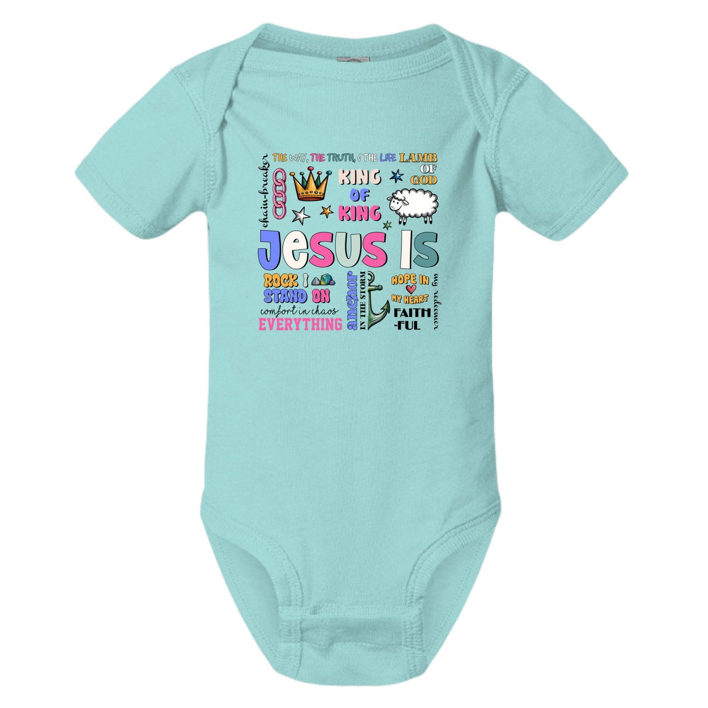 Jesus is Everything Christian Baby Jumpsuit - ClaimedbyGodDesigns