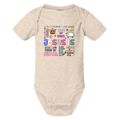 Jesus is Everything Christian Baby Jumpsuit - ClaimedbyGodDesigns