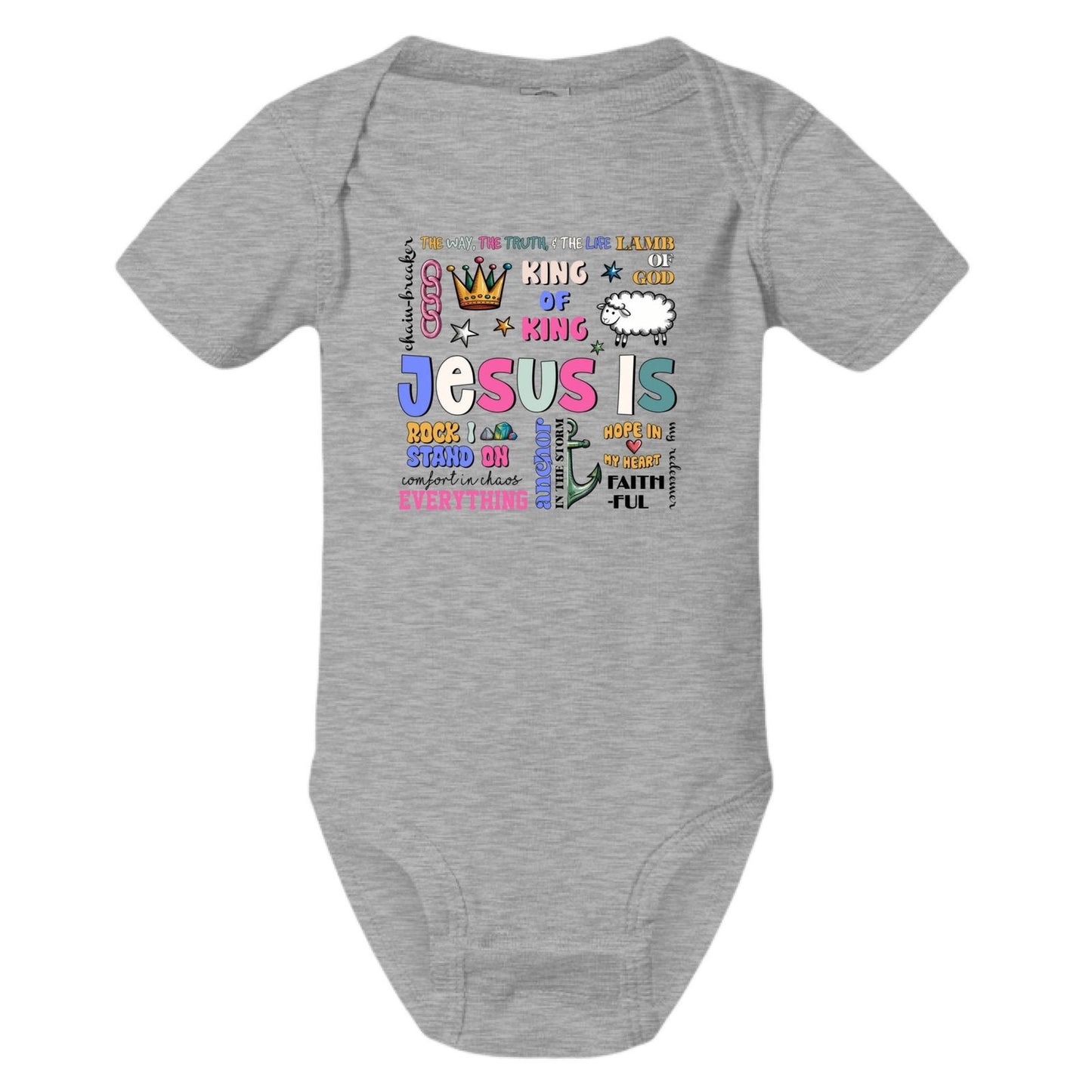 Jesus is Everything Christian Baby Jumpsuit - ClaimedbyGodDesigns