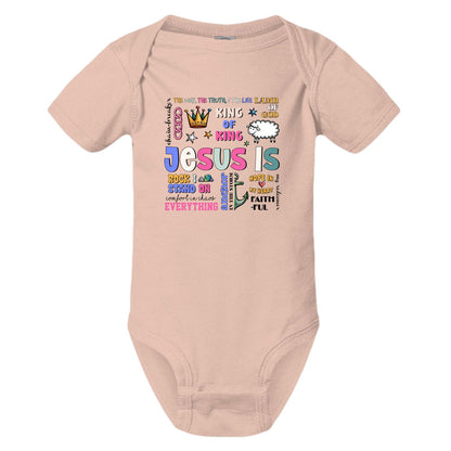 Jesus is Everything Christian Baby Jumpsuit - ClaimedbyGodDesigns