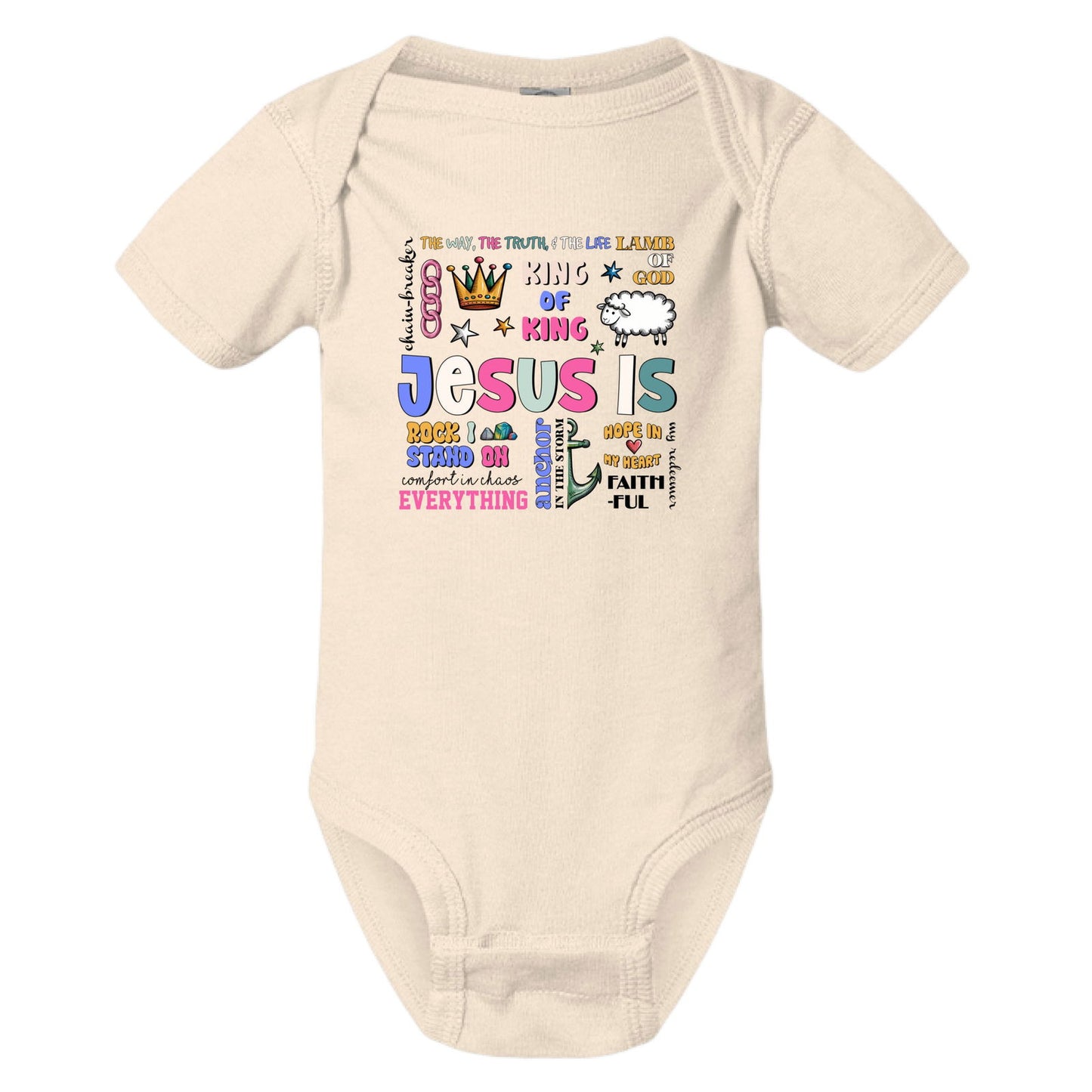 Jesus is Everything Christian Baby Jumpsuit - ClaimedbyGodDesigns