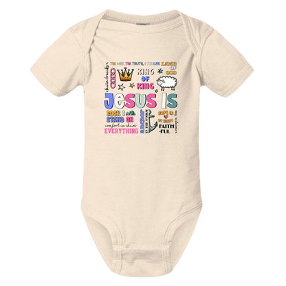 Jesus is Everything Christian Baby Jumpsuit - ClaimedbyGodDesigns