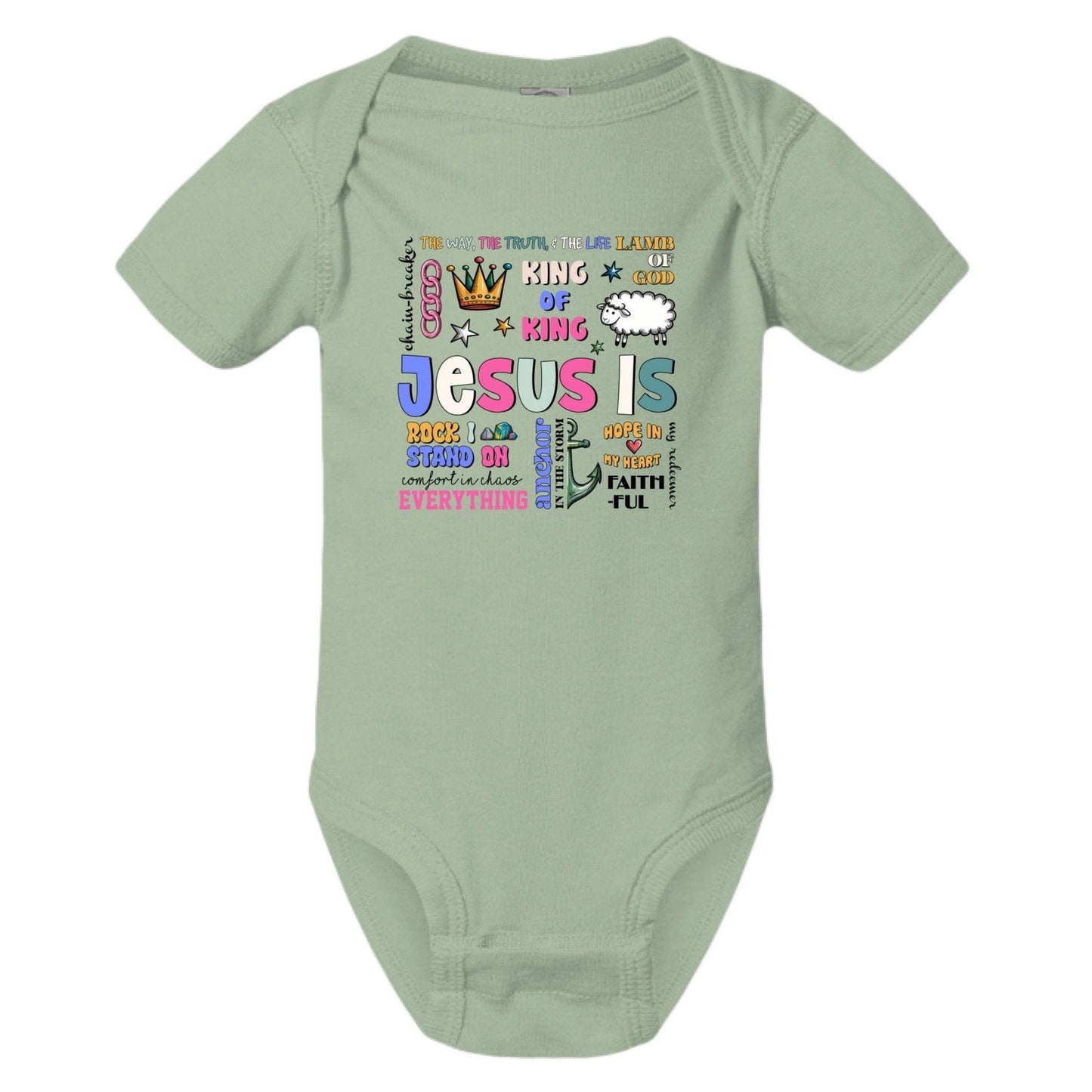 Jesus is Everything Christian Baby Jumpsuit - ClaimedbyGodDesigns