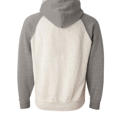 Joy Jesus Over You Unisex Christian Vintage Heather Pullover Hooded Sweatshirt - ClaimedbyGodDesigns