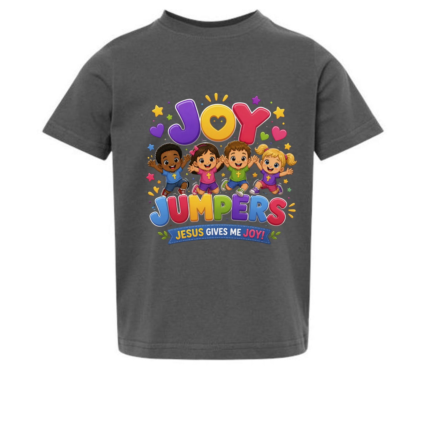 Joy Jumpers Toddler Christian T-shirt - ClaimedbyGodDesigns