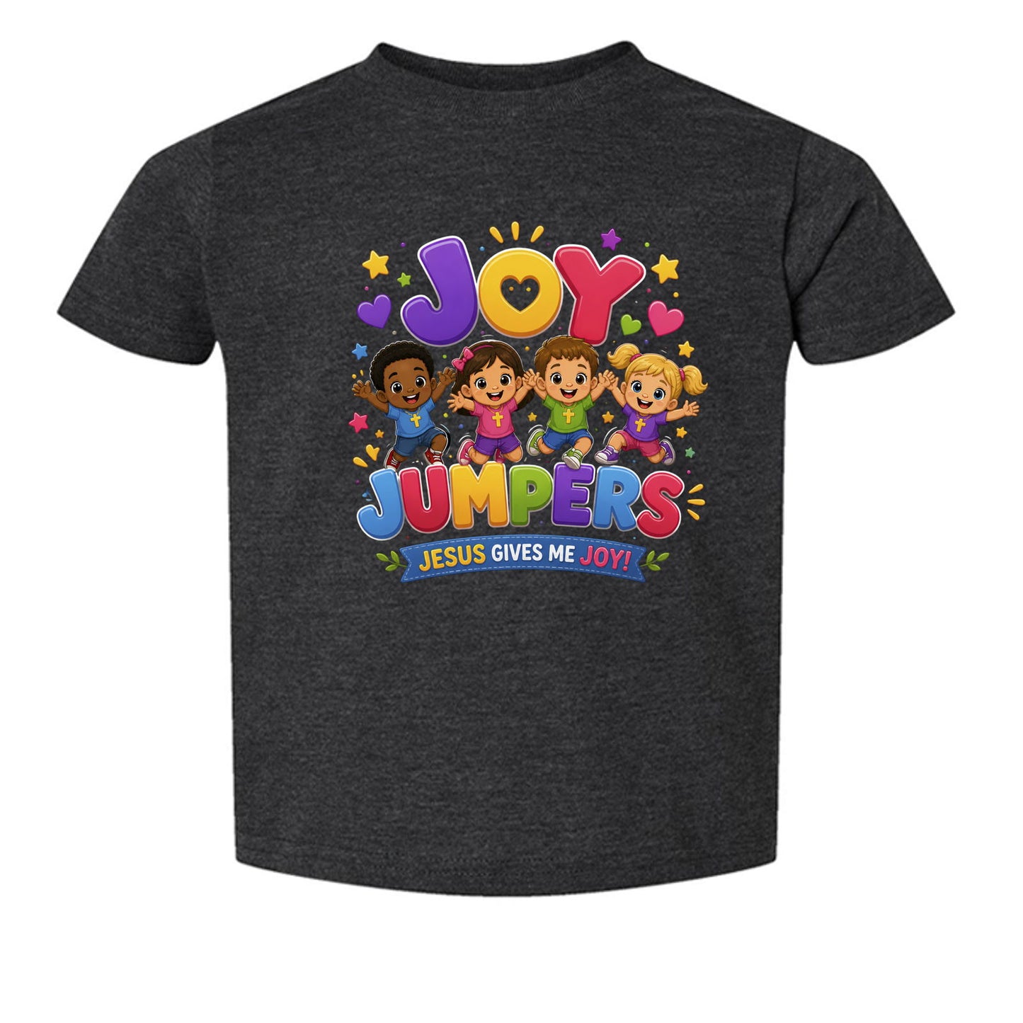 Joy Jumpers Toddler Christian T-shirt - ClaimedbyGodDesigns