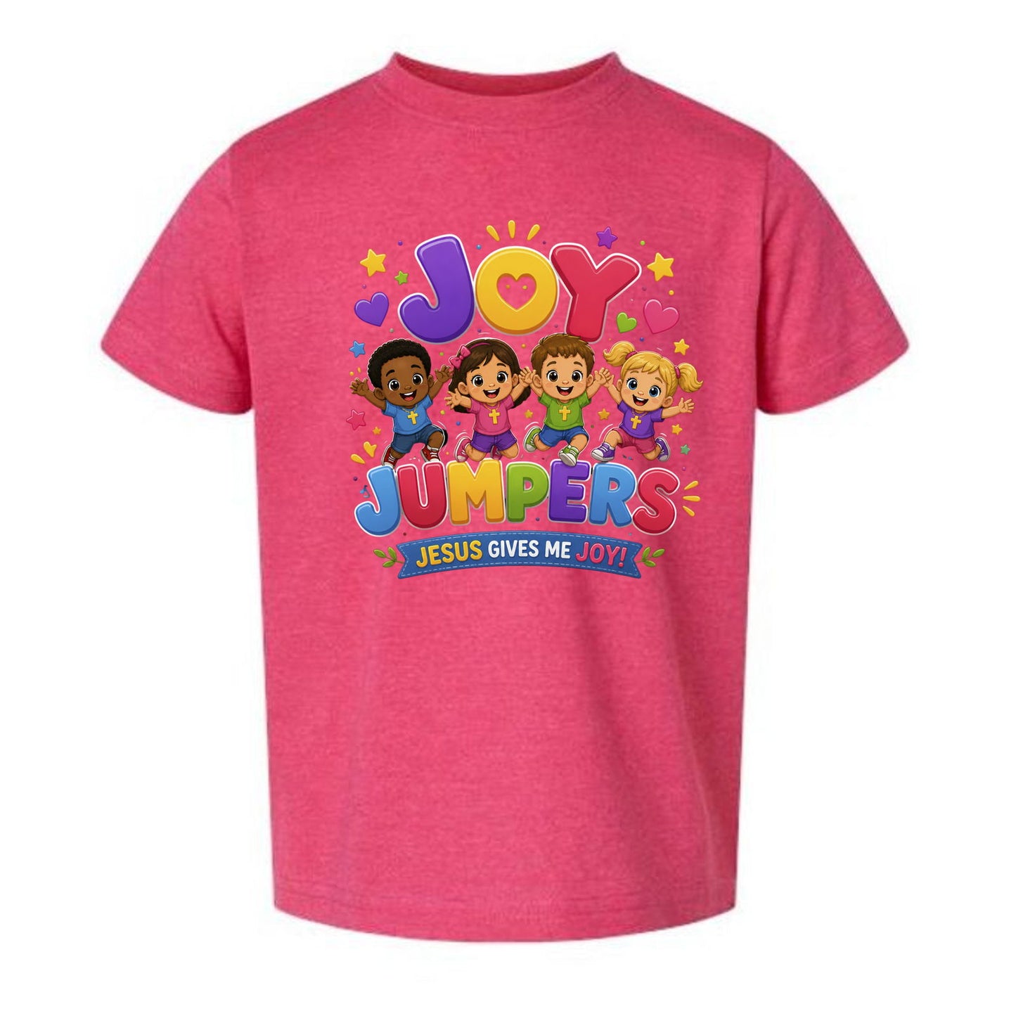 Joy Jumpers Toddler Christian T-shirt - ClaimedbyGodDesigns