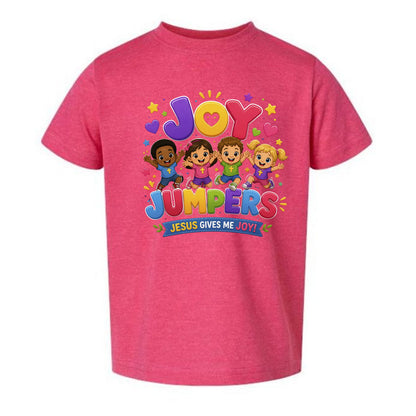 Joy Jumpers Toddler Christian T-shirt - ClaimedbyGodDesigns