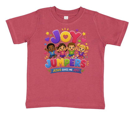 Joy Jumpers Toddler Christian T-shirt - ClaimedbyGodDesigns