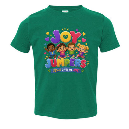 Joy Jumpers Toddler Christian T-shirt - ClaimedbyGodDesigns
