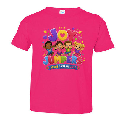 Joy Jumpers Toddler Christian T-shirt - ClaimedbyGodDesigns