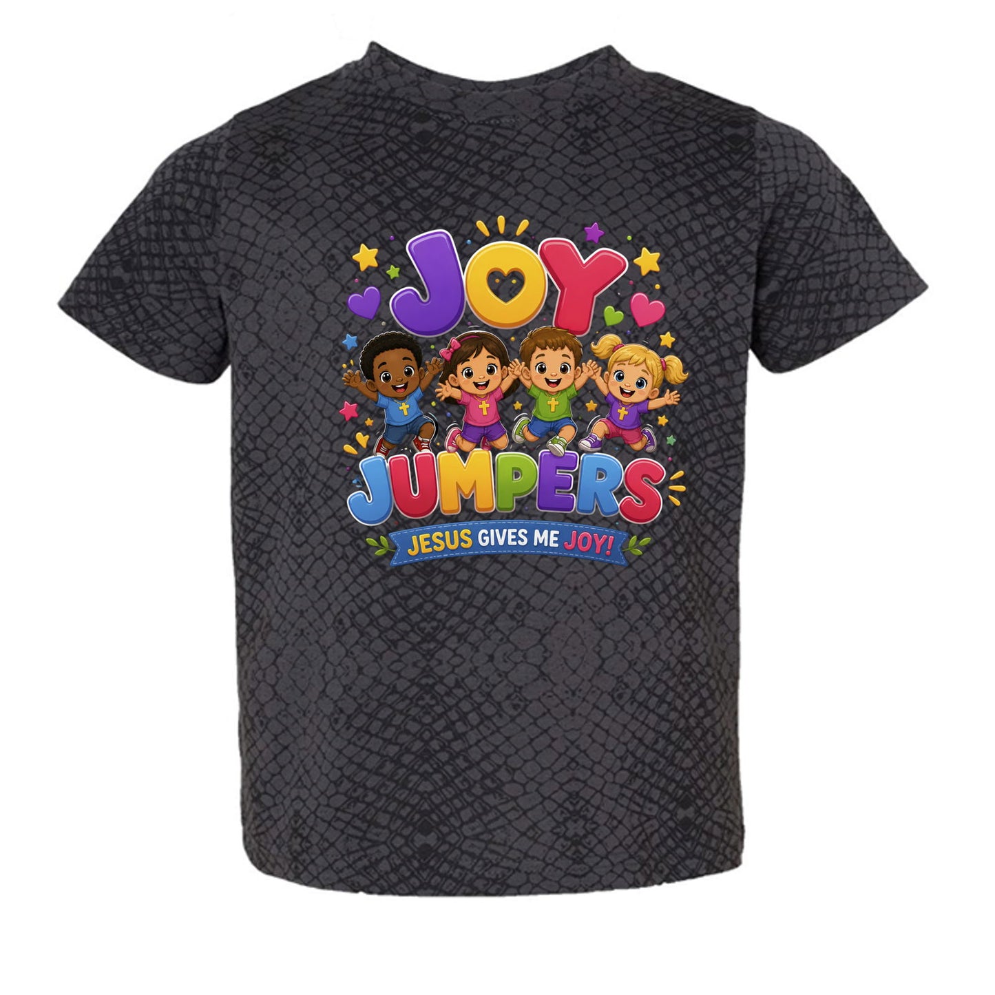 Joy Jumpers Toddler Christian T-shirt - ClaimedbyGodDesigns