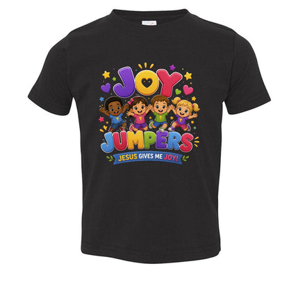 Joy Jumpers Toddler Christian T-shirt - ClaimedbyGodDesigns