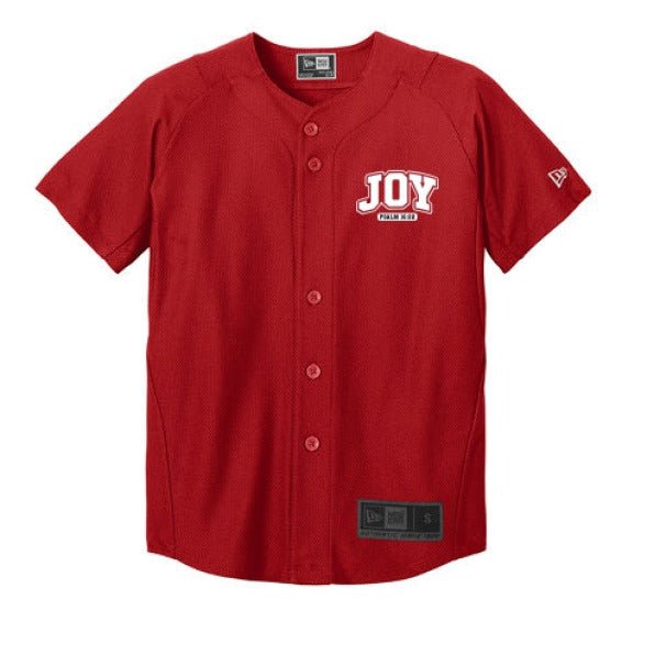 Joy Youth Christian Full-button Jersey - ClaimedbyGodDesigns