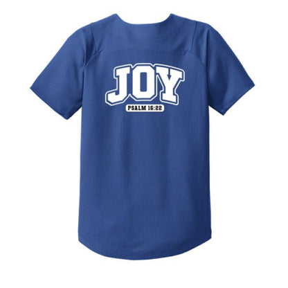Joy Youth Christian Full-button Jersey - ClaimedbyGodDesigns