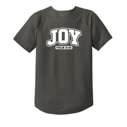 Joy Youth Christian Full-button Jersey - ClaimedbyGodDesigns