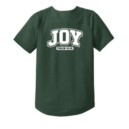 Joy Youth Christian Full-button Jersey - ClaimedbyGodDesigns