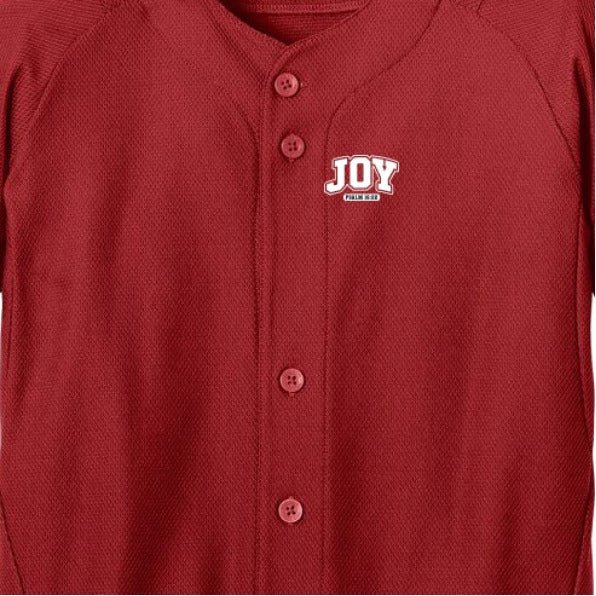 Joy Youth Christian Full-button Jersey - ClaimedbyGodDesigns