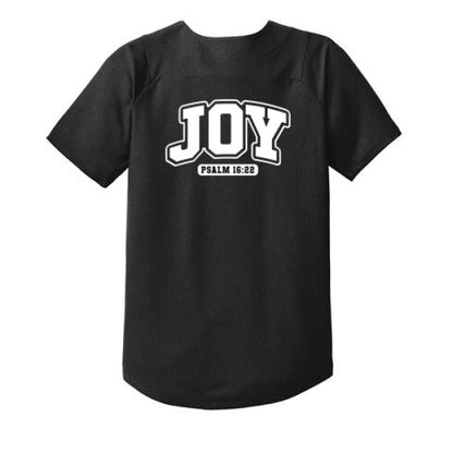 Joy Youth Christian Full-button Jersey - ClaimedbyGodDesigns
