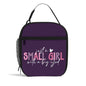 Just A Small Girl Insulated Christian Lunch Box for Kids - ClaimedbyGodDesigns