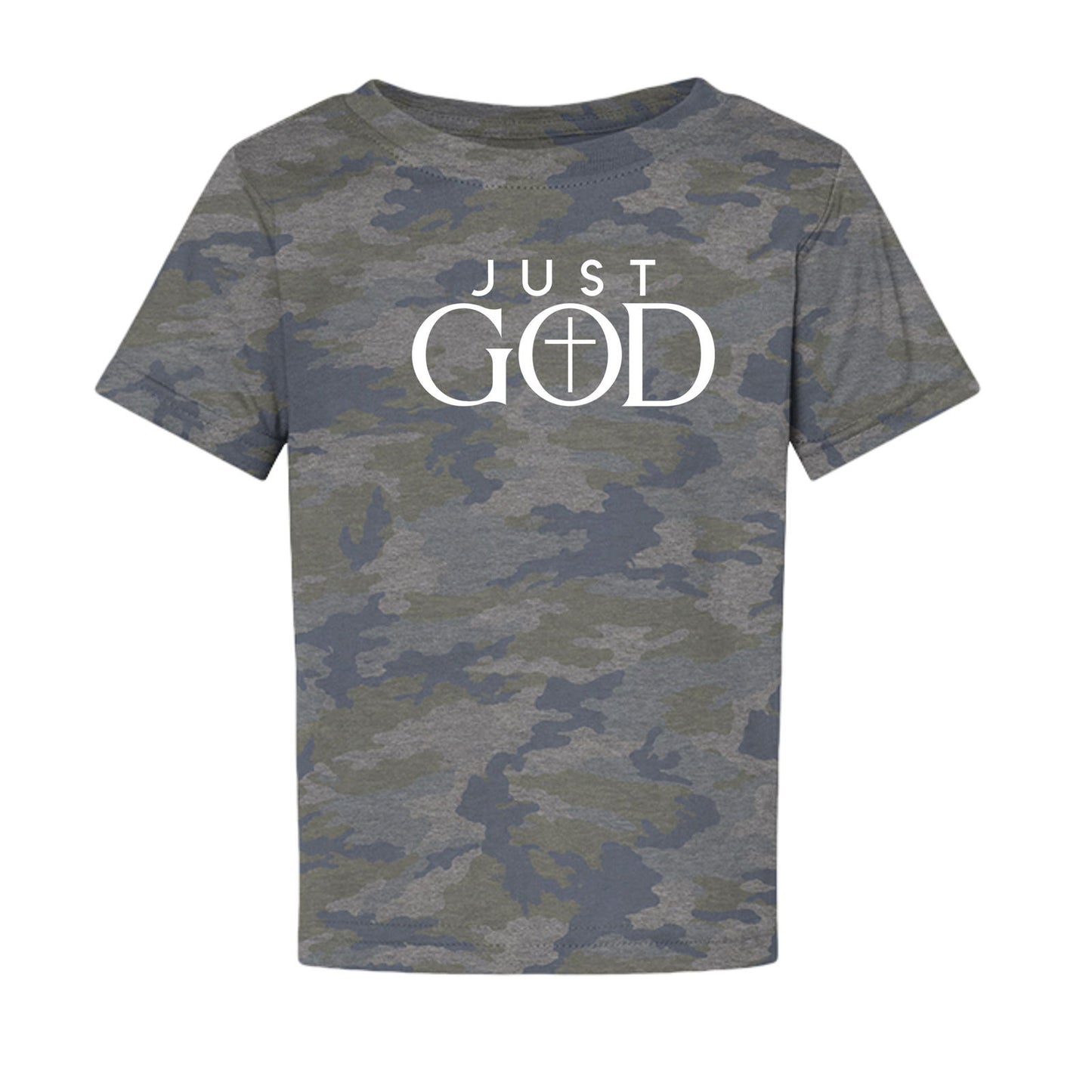 Just God Toddler Christian T-shirt - ClaimedbyGodDesigns