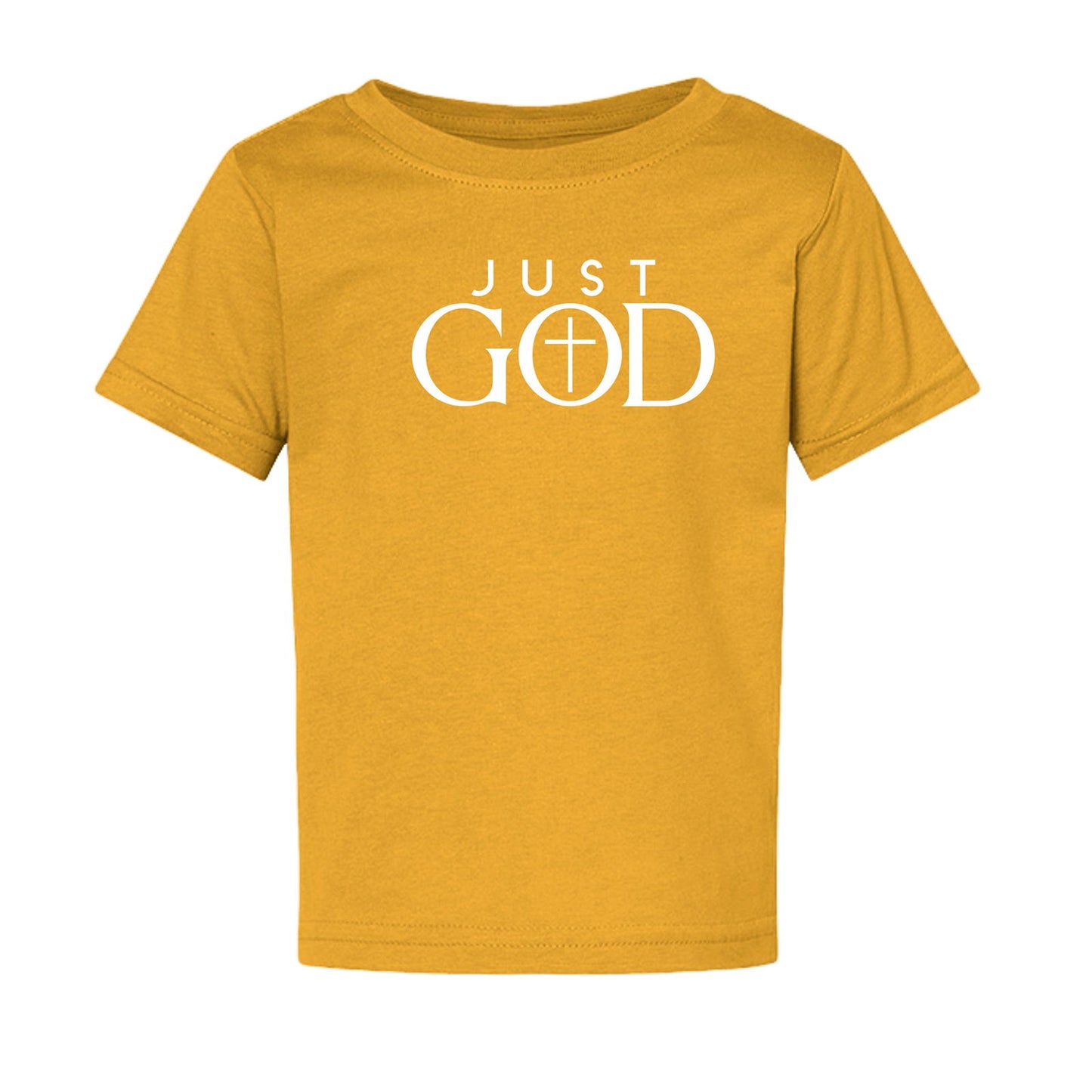 Just God Toddler Christian T-shirt - ClaimedbyGodDesigns