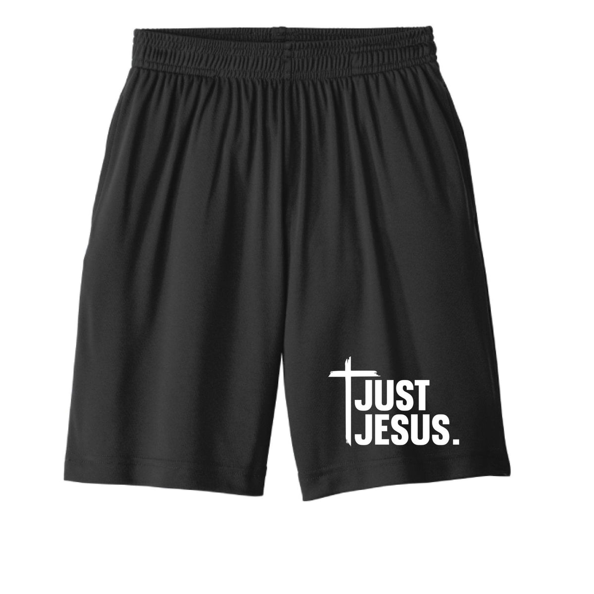 Just Him Youth Christian Shorts - ClaimedbyGodDesigns