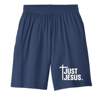 Just Him Youth Christian Shorts - ClaimedbyGodDesigns