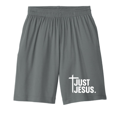 Just Him Youth Christian Shorts - ClaimedbyGodDesigns
