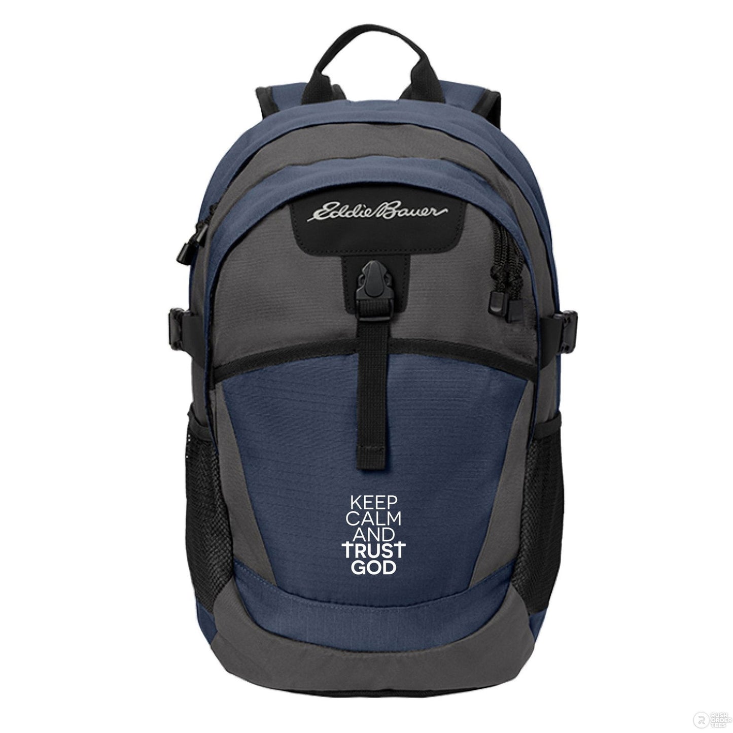 Keep Calm and Trust Him Christian Backpack - ClaimedbyGodDesigns