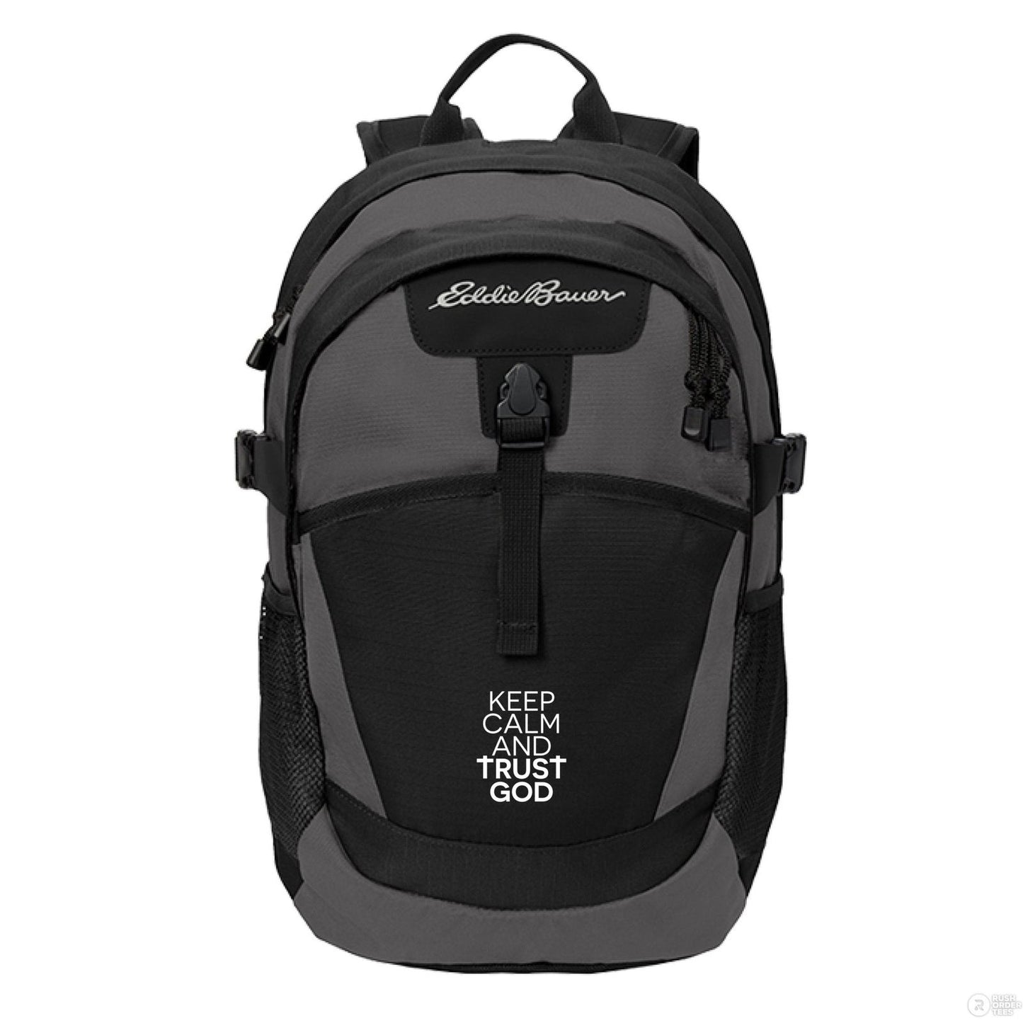 Keep Calm and Trust Him Christian Backpack - ClaimedbyGodDesigns