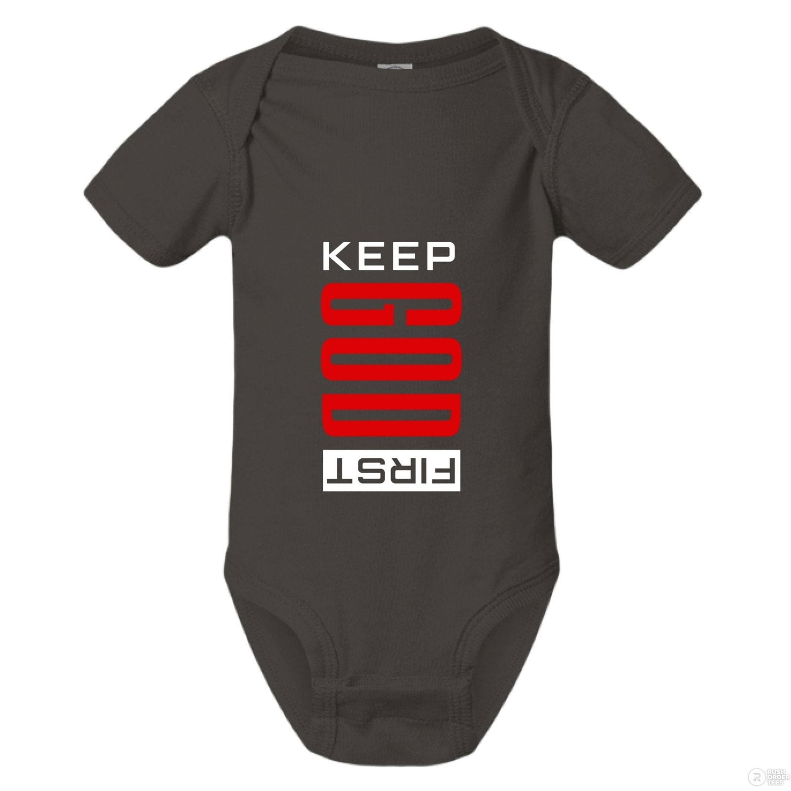 Keep Him First Christian Baby Jumpsuit - ClaimedbyGodDesigns