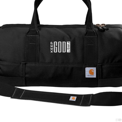 Keep Him First Christian Duffel Bag - ClaimedbyGodDesigns