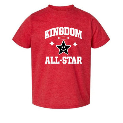 Kingdom All Star Toddler Christian T-shirt - ClaimedbyGodDesigns