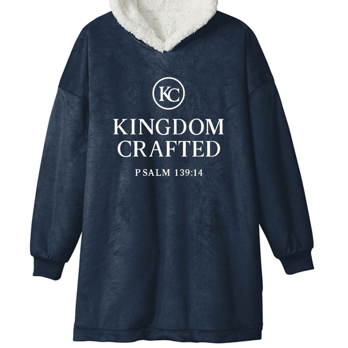 Kingdom Crafted Unisex Premium Wearable Blanket - ClaimedbyGodDesigns