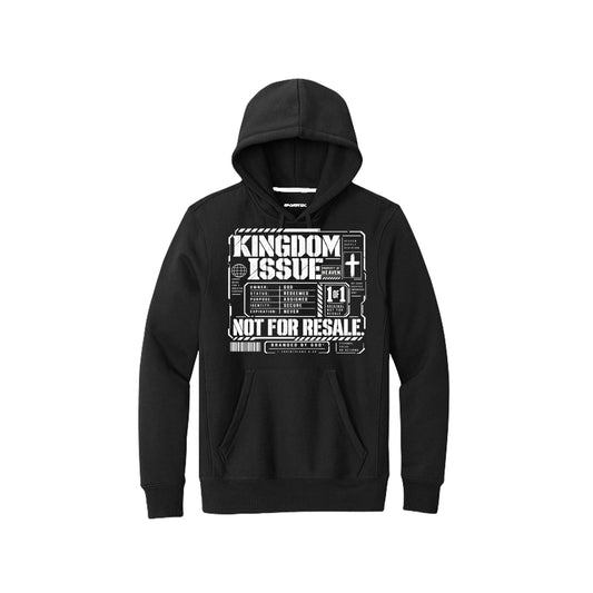 Kingdom Issue Not For Resale Branded By God Unisex Pullover Hoodie - Claimed by God Designs