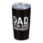 Dad After God's Own Heart Stainless Steel Christian Tumbler