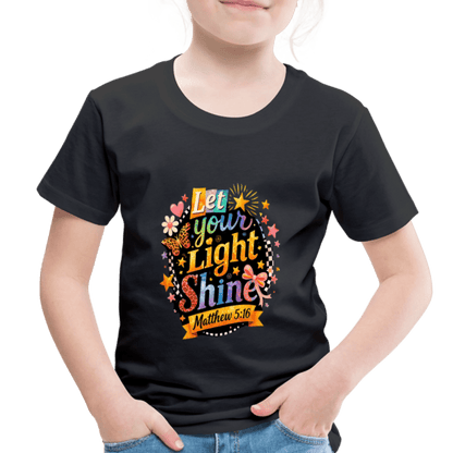 Let Your Light Shine Christian Toddler T-Shirt - ClaimedbyGodDesigns