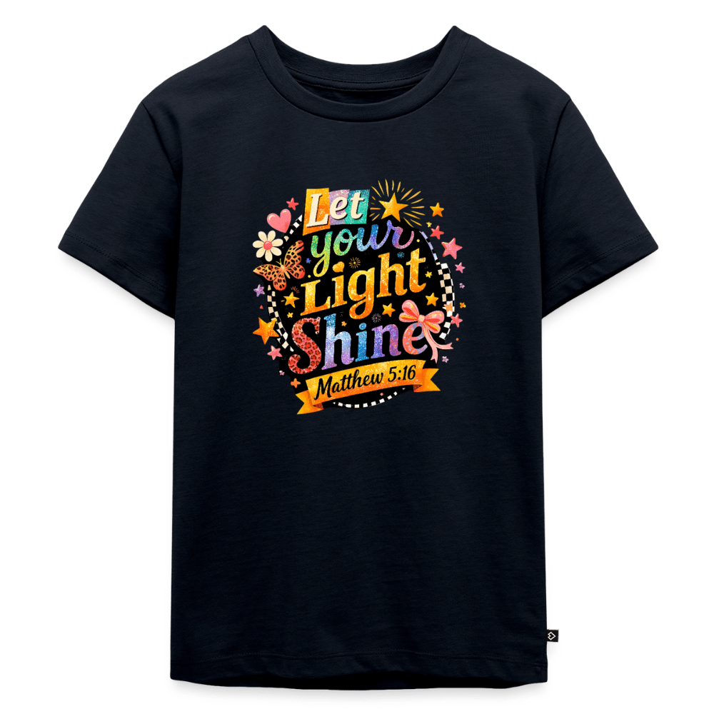 Let Your Light Shine Christian Toddler T-Shirt - ClaimedbyGodDesigns