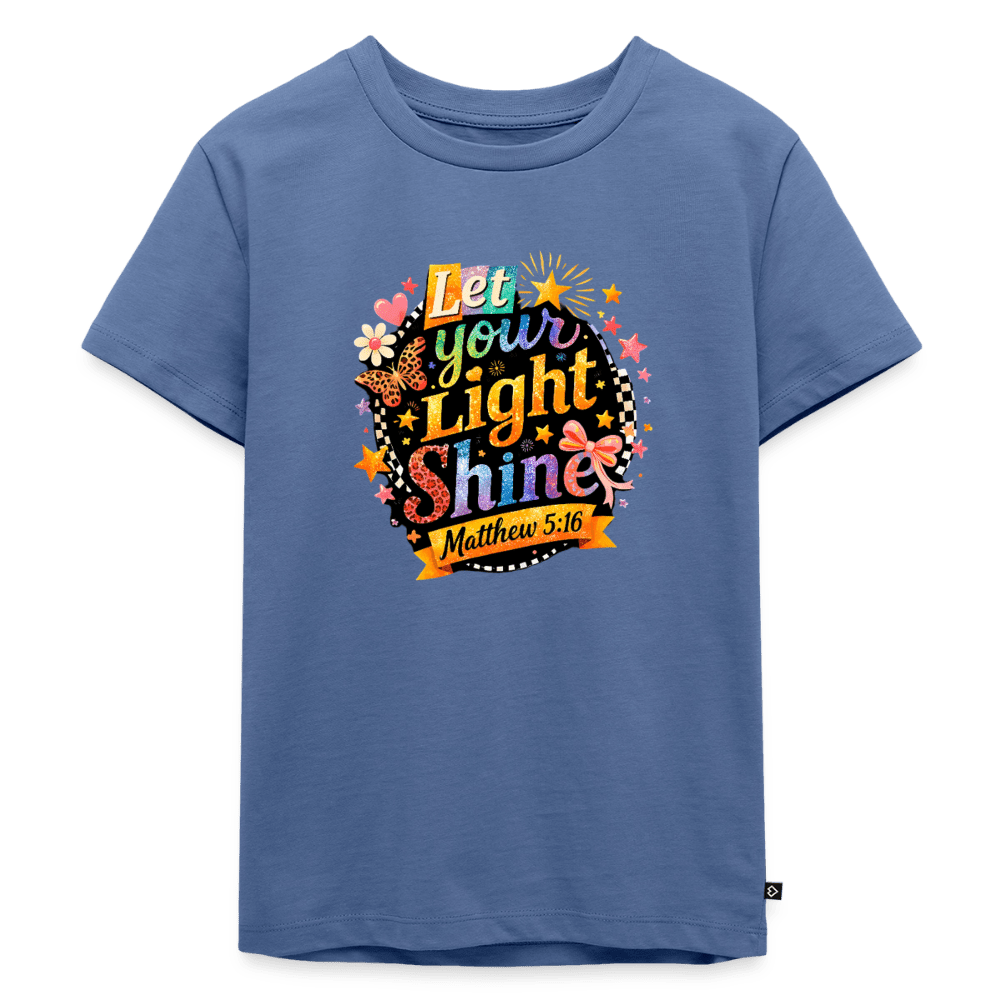 Let Your Light Shine Christian Toddler T-Shirt - ClaimedbyGodDesigns