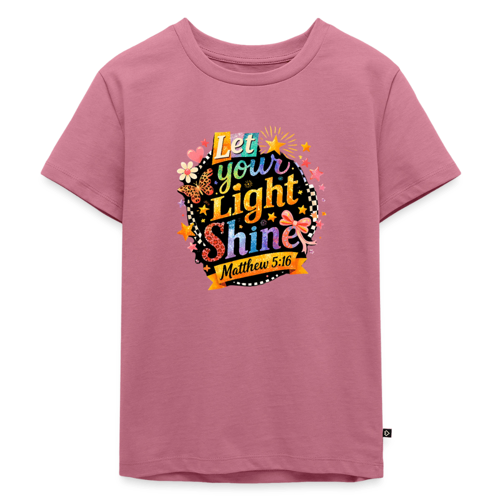 Let Your Light Shine Christian Toddler T-Shirt - ClaimedbyGodDesigns